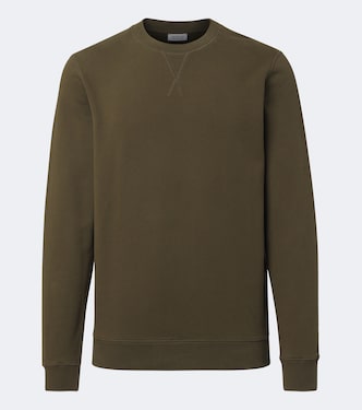 Loopback cotton sweatshirt | Sunspel