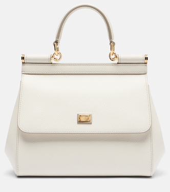 Sac à bandoulière Sicily Small en cuir | Dolce&Gabbana