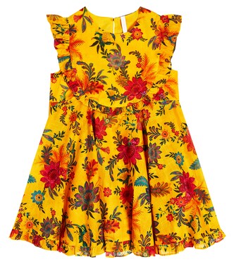 Ginger Tier floral cotton dress | Zimmermann Kids