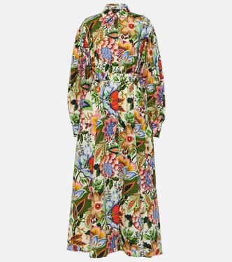Robe chemise midi en coton | Etro