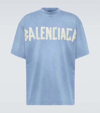 Camiseta Tape Type en jersey de algodón | Balenciaga