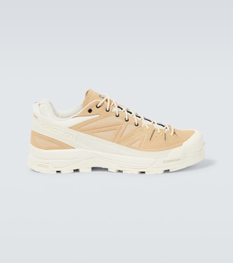 X-Alp suede-trimmed sneakers | Salomon