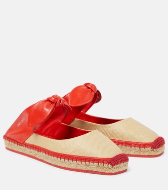 Espadrilles Reka aus Raffiabast und Leder | Jimmy Choo