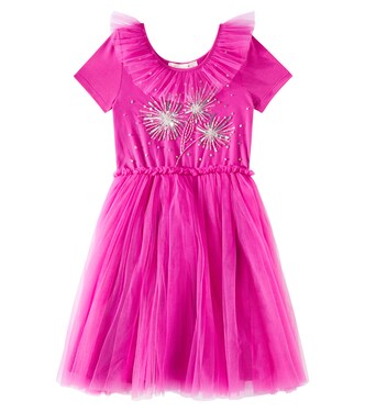 Star Dance cotton jersey and tulle dress | Tutu Du Monde