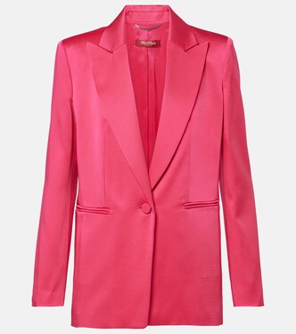Galazia satin blazer | Max Mara