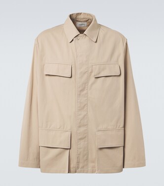 Cotton twill overshirt | Lemaire