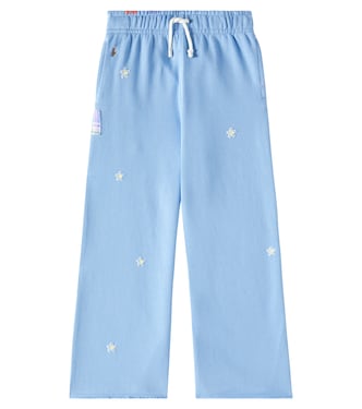 بنطلون رياضي من القطن الجيرسيه | Polo Ralph Lauren Kids