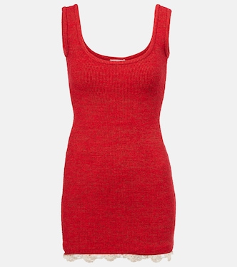 Lace-trimmed minidress | Magda Butrym