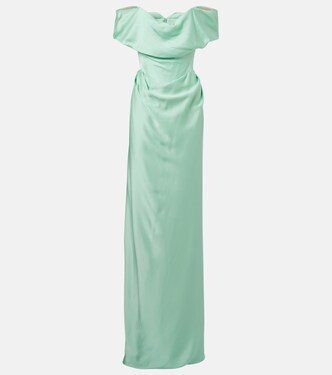 Nova Cocotte satin corset gown | Vivienne Westwood