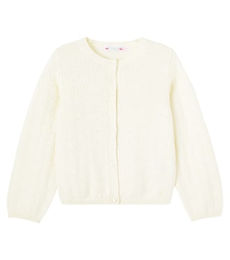 Jorna wool and alpaca cardigan | Bonpoint