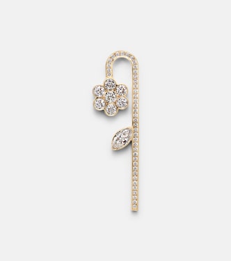 Tournesol 18kt gold earring with diamonds | Sophie Bille Brahe
