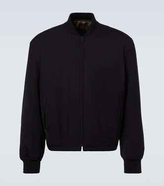 Fenn reversible wool bomber jacket | The Row