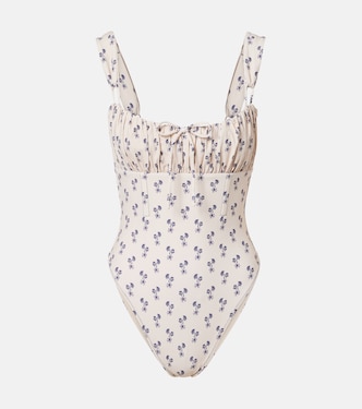 Cynthia floral ruffled swimsuit | Montce