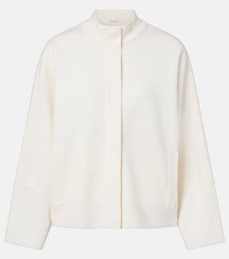 Cardigan in lana con zip  | Max Mara