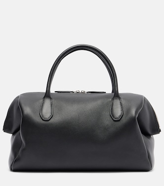 Faye leather top-handle bag | The Row