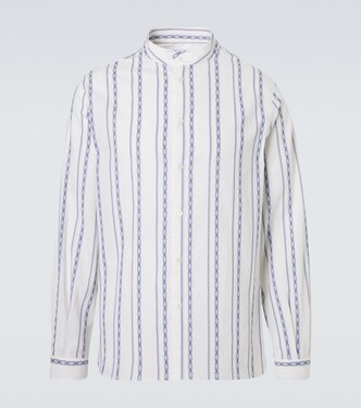 Striped cotton shirt | Brunello Cucinelli
