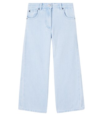 Embroidered wide-leg jeans | Stella McCartney Kids
