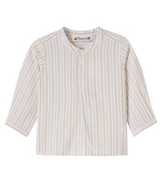 Baby Polisson striped cotton shirt | Bonpoint