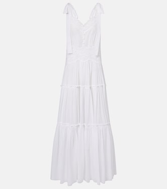 Cotton voile maxi dress | Chloé