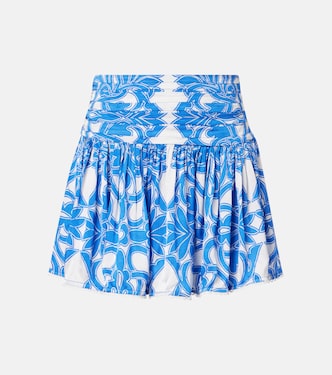Colleen floral miniskirt | Poupette St Barth