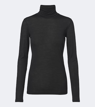 Jersey turtleneck top | Jil Sander