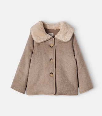 Levian wool-blend jacket | Donsje