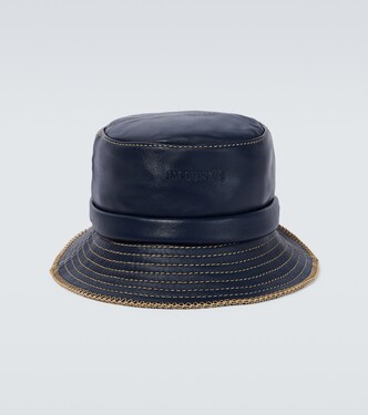 Le Bob Mentalo leather bucket hat | Jacquemus