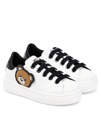 Leather sneakers | Moschino Kids