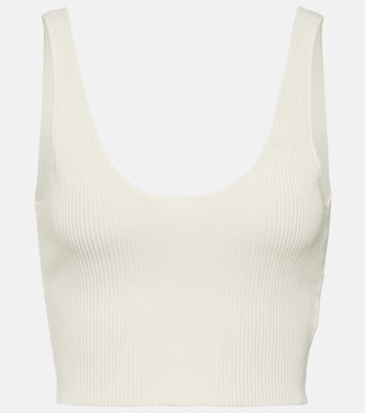 Cropped knitted wool top | Chloé