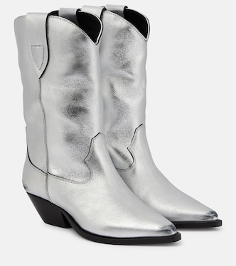Botas cowboy Duerto de piel metalizada | Isabel Marant