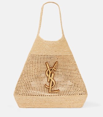 Tote Bag Icare Maxi aus Raffiabast | Saint Laurent