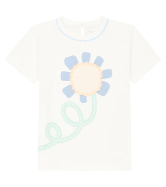 Printed cotton jersey T-shirt | Stella McCartney Kids