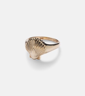 Venus 14kt gold ring | Mateo