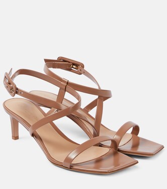 Sandales Lindsay 55 en cuir | Gianvito Rossi