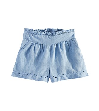 x Arizona Love gathered linen shorts | Tartine et Chocolat
