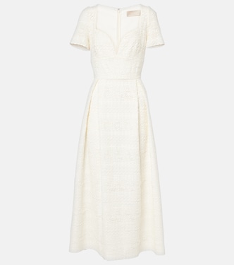 Macramé midi dress | Elie Saab