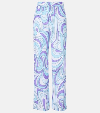 Pantalon ample Olivia imprimé | Melissa Odabash