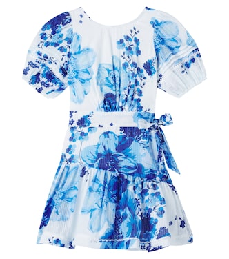 Floral cotton dress | Poupette St Barth Kids