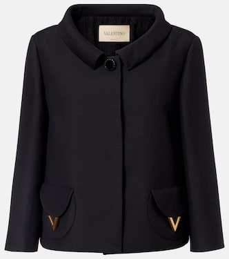 VGold Crepe Couture jacket | Valentino