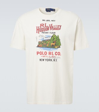 Printed cotton jersey T-shirt | Polo Ralph Lauren
