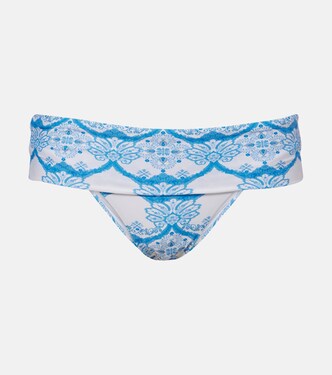 Brussels printed bikini bottoms | Melissa Odabash