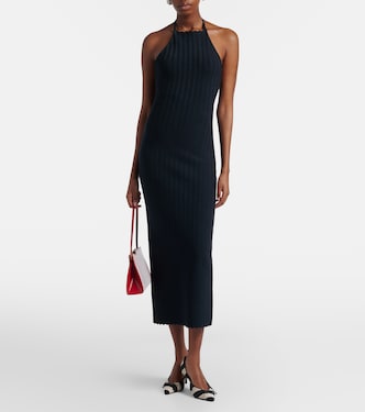 Jacquemus - The Tablier Knit Dress - Dark Navy