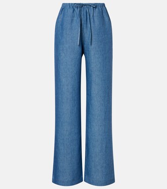 Weite Hose aus Leinen | Róhe