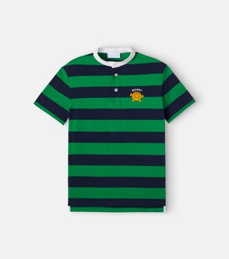 x Mr. Men Little Miss striped cotton polo shirt | Gucci Kids