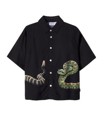 Richie printed bowling shirt | Molo