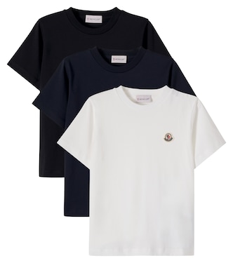 Set aus drei T-Shirts aus Baumwoll-Jersey | Moncler Enfant