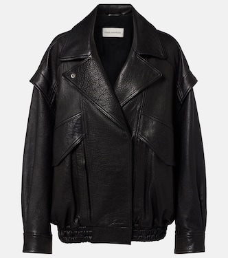 Micah leather jacket | Nour Hammour
