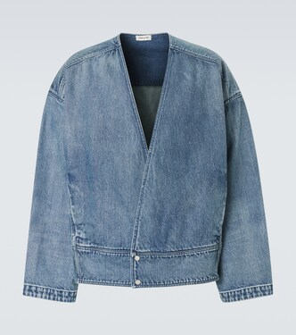 Faded denim jacket | Fear of God