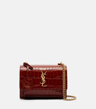 Bolso cruzado Sunset Small de piel | Saint Laurent