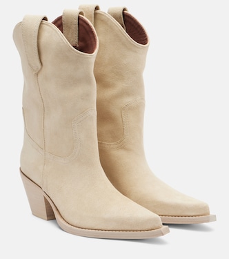Dakota suede ankle boots | Paris Texas